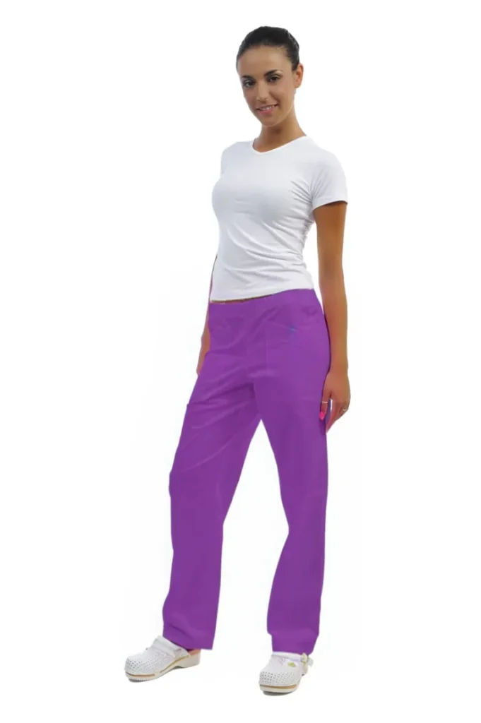 Pantaloni Renzo colore Lavanda